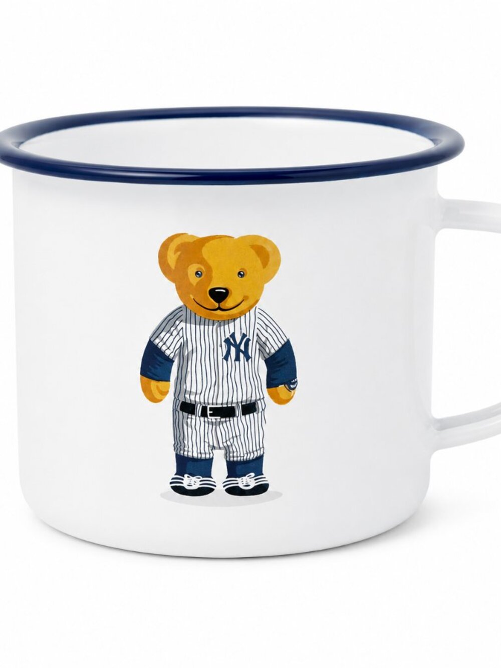 Oris Swiss Watches x New York Yankees Bear Enamel Coffee Mug SGA
